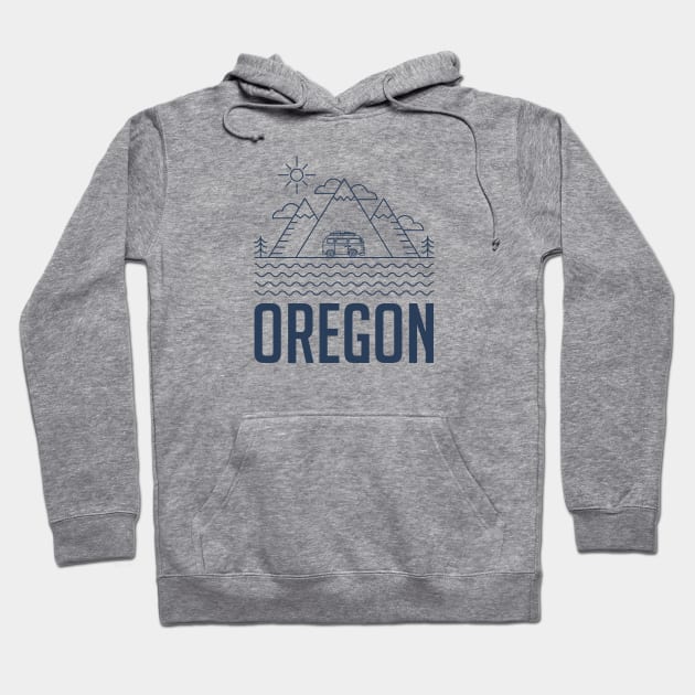 Oregon Hoodie by happysquatch